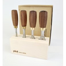 Set of 4 Butt Chisels - Pfeil Swiss Made [Preowned, SOLD]
