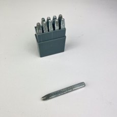 Modelmark - Steel Number Stamps - 2.5mm [Preowned, SOLD]