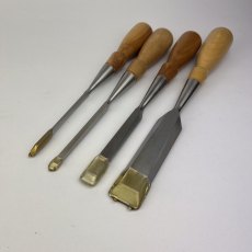 Lie-Nielsen - 4 Bevel Edge Chisels [Preowned, Unused, SOLD]