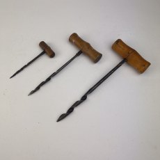 3 Gimlets with Boxwood Handles [Preowned, SOLD]