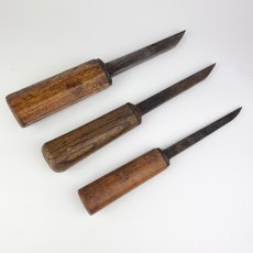 3 Vintage Mortise Chisels [Vintage, SOLD]