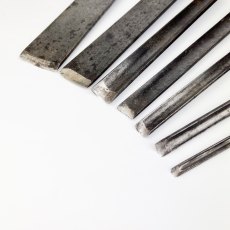 7 Excellent Paring Gouges – Marples & Ibbotson [Vintage, SOLD]