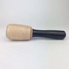 African Blackwood & Curly Maple Mallet - Mappa Holland [Clearance, SOLD]