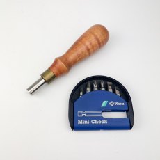 Lie-Nielsen Toolworks – Screwdriver Holder with bits [Pre-owned, SOLD]