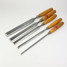 Set of 5 Paring Chisels – Henry Taylor (Diamic) [Pre-owned, SOLD]