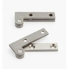 Lee Valley Stainless-Steel Double-Offset knife Hinges