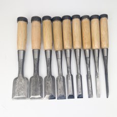 IOROI Bevel Edge Chisel Set – 9 piece box [Pre-owned]