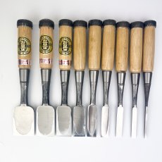 IOROI Bevel Edge Chisel Set – 9 piece box [Pre-owned]