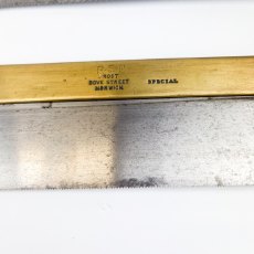 3 Lovely Vintage Brass Backed Saws [Vintage]