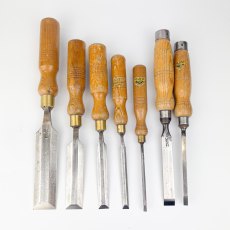 RARE - 7 Cooper & Sons FULUSE Brand Chisels [Pre-owned]