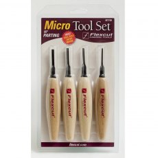 Flexcut 60 deg. Parting Micro Tool Set MT700