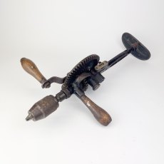 Interesting Bevel Gear Drill with spirit level [Vintage]