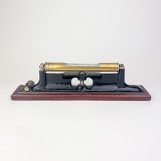 Rabone Chesterman Engineers Spirit Level on hardwood base [Vintage]