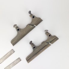 Record No10H & No10R Special Bases with cutters for Record No.405 [Pre-owned]