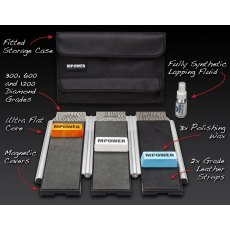 MPOWER Side by Side Diamond Sharpening Stone Set - Triple