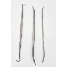 11 Medium Cut English Made Rifflers [Vintage]