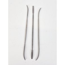 8 fine cut English made rifflers for wood or stone [Pre-owned]