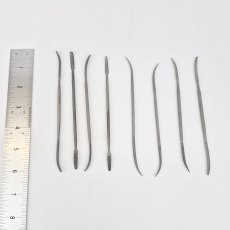 8 fine cut English made rifflers for wood or stone [Pre-owned]