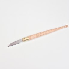 Craftsman made marking knife with attractive curly maple handle [Pre-owned]