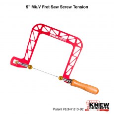 Knew Concepts 5'' Mk.V Fret Saw with Screw Tension