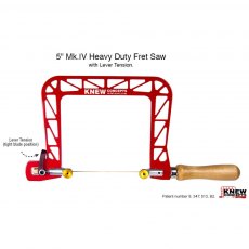 Knew Concepts Mk.IV Heavy Duty Fret Saw with Lever Tension Knew Concepts Mk.IV Heavy Duty Fret Saw with Lever Tension