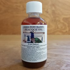 Peacock Oil (Low Odour) - Antique Amber - 100ml Peacock Oil (Low Odour) - Antique Amber - 100ml