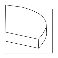 Robert Sorby Heavy Duty - Bowl Finishing Outboard Scraper Robert Sorby Heavy Duty - Bowl Finishing Outboard Scraper