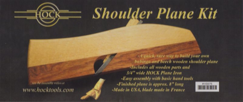 Hock Tools Hock Shoulder Plane Kit