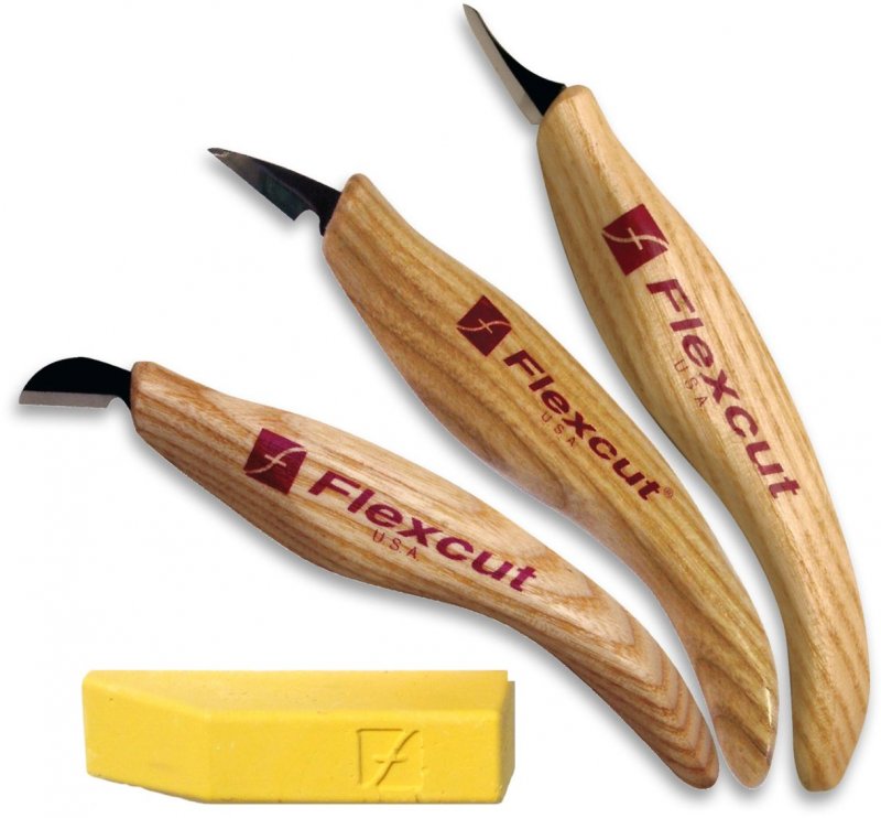 Flexcut Flexcut Detail Knife Set KN400