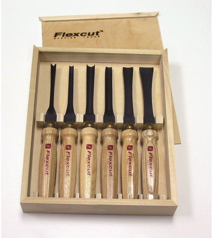 Flexcut Flexcut 6 pc. Mallet Tool Starter Set MC150