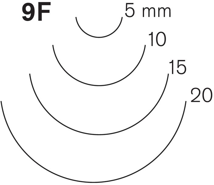 Pfeil Pfeil Fishtail Gouges Series 9F