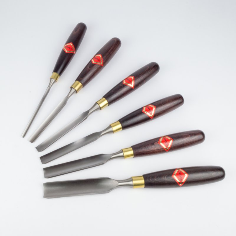 Henry Taylor Tools Henry Taylor Outcannel Firmer Gouges - Set of 6