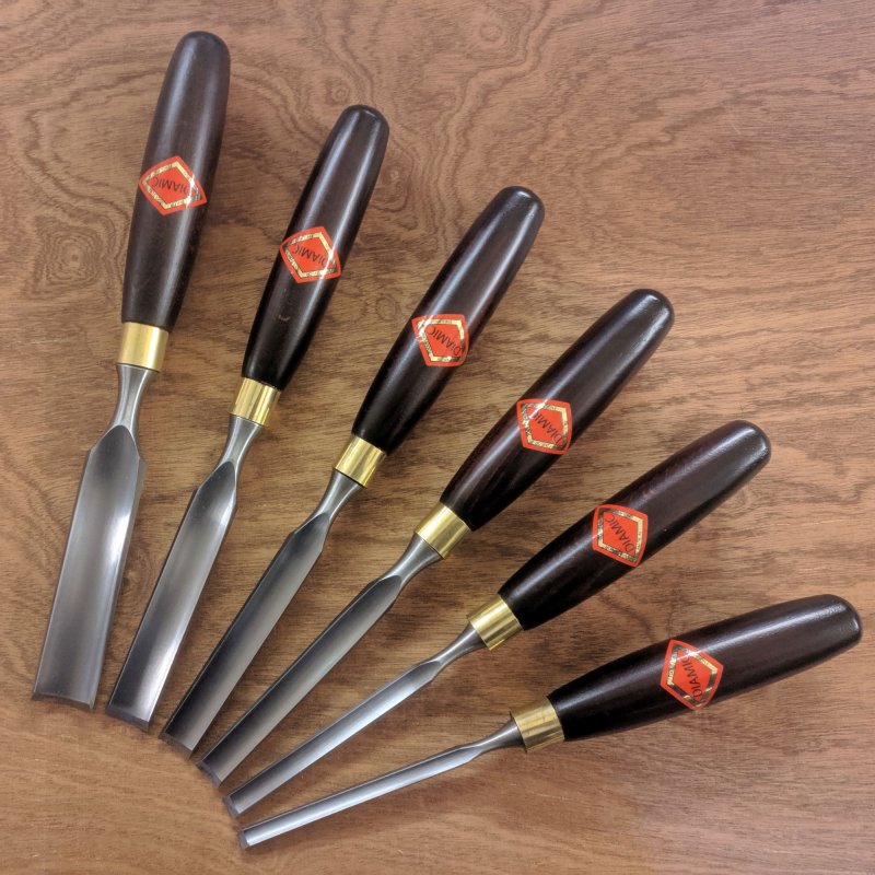 Henry Taylor Tools Henry Taylor Incannel Firmer Gouges Set of 6