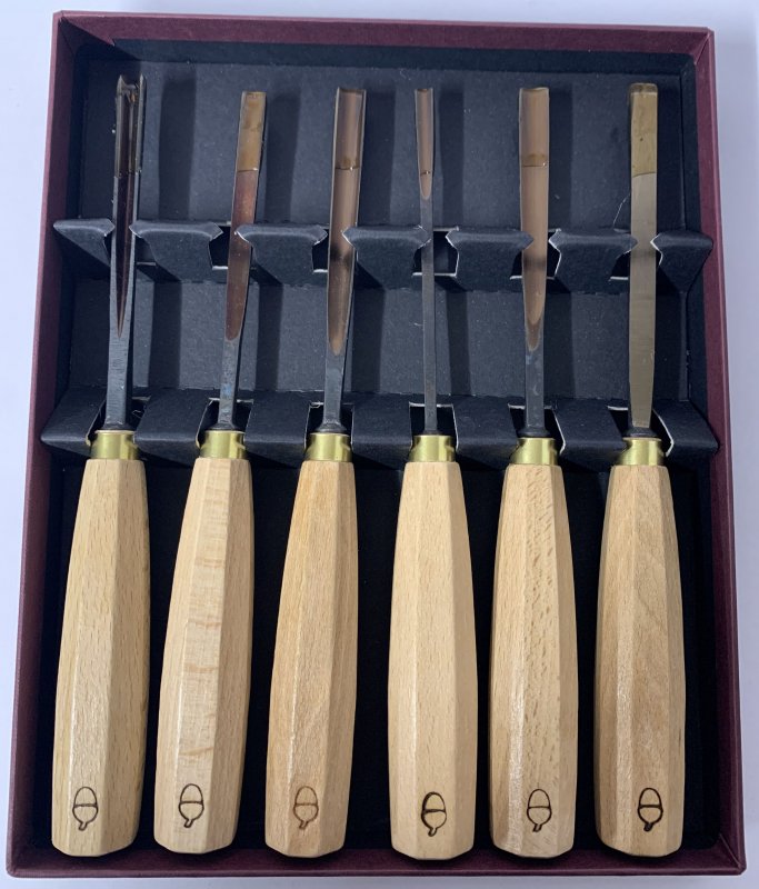 Henry Taylor Tools Carving Tools Set - 6 Tool Starter Set from Henry Taylor - Sheffield