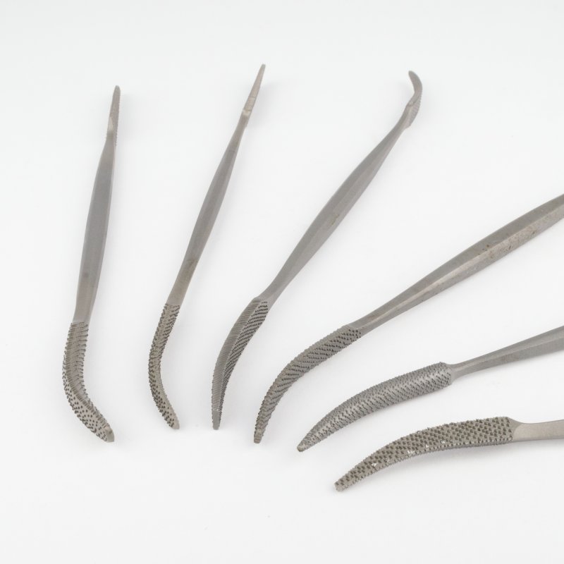 Auriou Riffler Rasp Set of 6 200mm