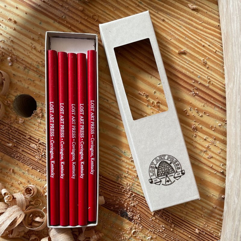 Lost Art Press Lost Art Press - 5 Woodworking Pencils
