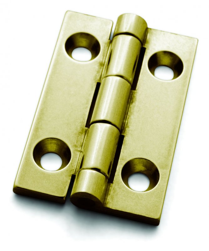 Brusso Brusso Brass Butt Hinge CB-302