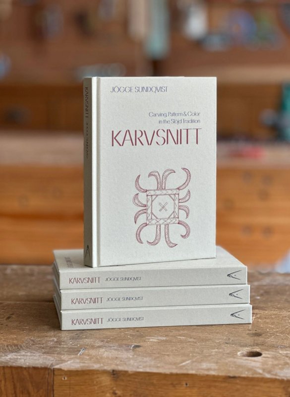 Lost Art Press Karvsnitt: Carving, Pattern & Color in the Slojd Tradition