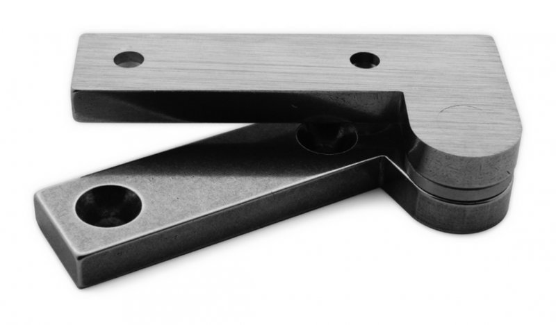 Brusso Brusso Stainless Offset Pivot Hinge L-93S