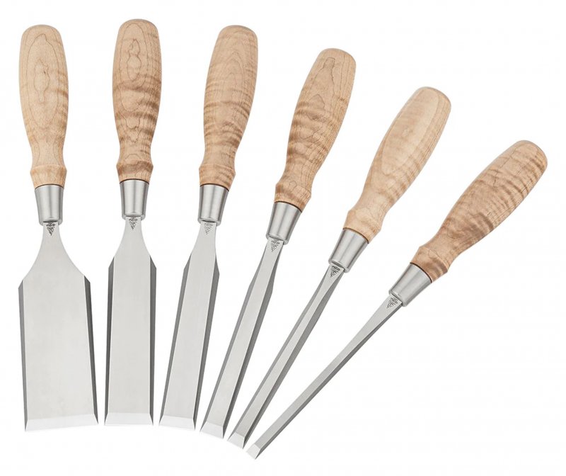 Blue Spruce Blue Spruce Optima Bench Chisels - Set of 6