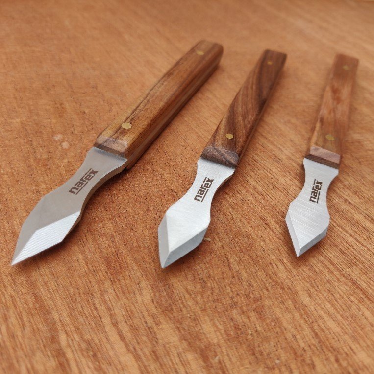 Narex Set of 3 Narex Marking Knives