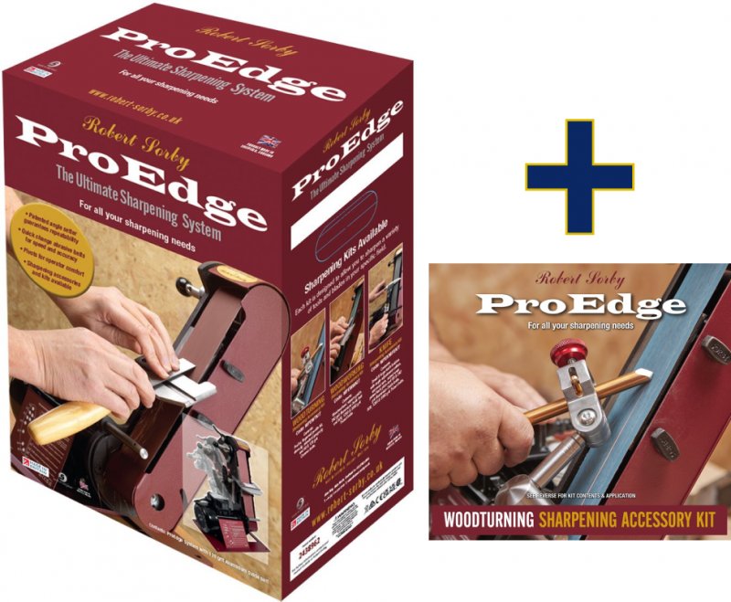 Robert Sorby The Robert Sorby ProEdge Ultimate Sharpening System + Woodturners Accessory Kit
