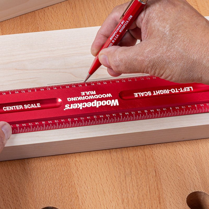 Woodpeckers Woodworking Rule 900mm Classic Hand Tools Limited