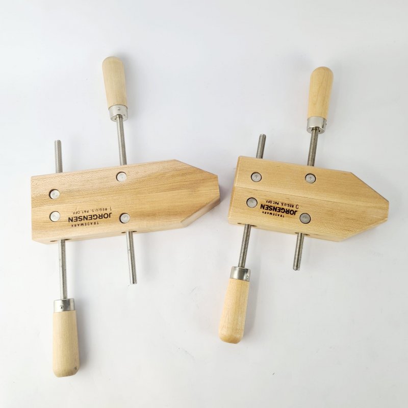 Friday Finds Two Jorgensen Adjustable Hand Clamps - 10' & 8 [Preowned, Unused, SOLD]