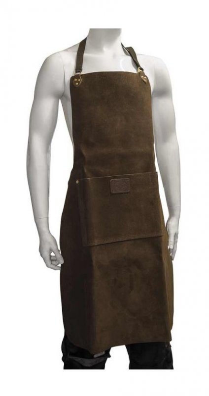 Connell of Sheffield Brown Leather Apron
