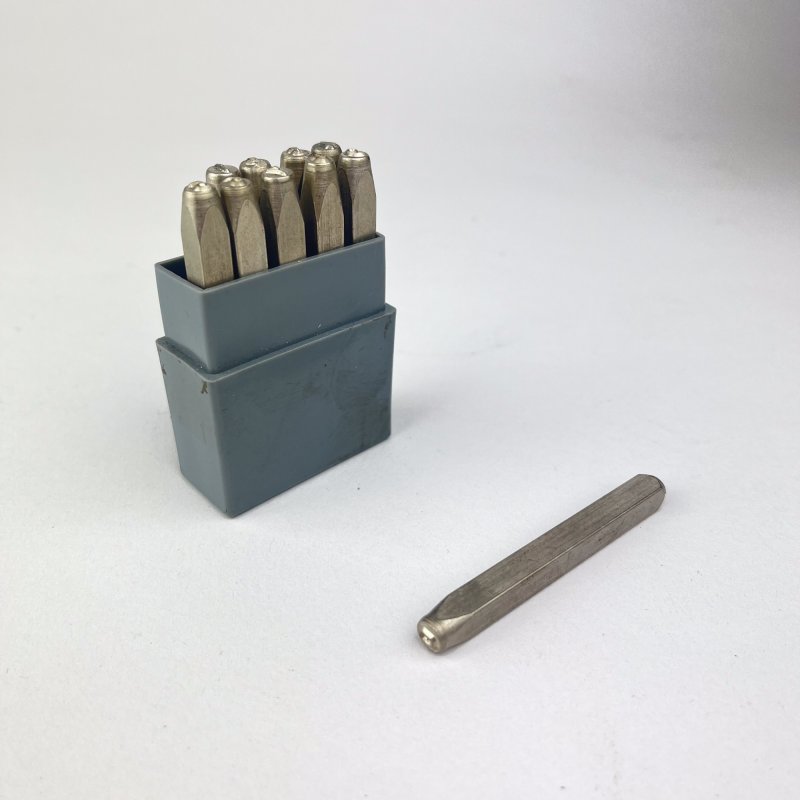 Friday Finds Modelmark - Steel Number stamps - 3mm [Preowned, SOLD]