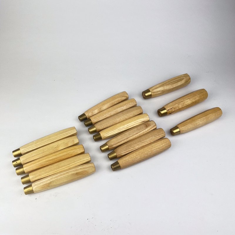 Friday Finds 15 Quality Ash Chisel Handles (with Brass Ferrules) [Clearance, SOLD]