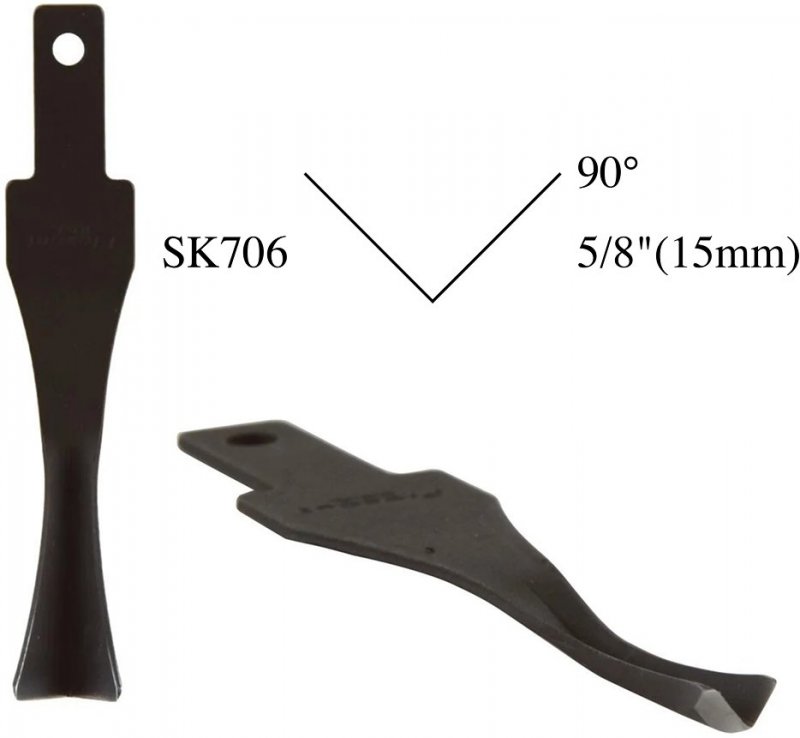 Flexcut Flexcut 90-degree V-Tool (90°) - 5/8'' (15mm) SK706