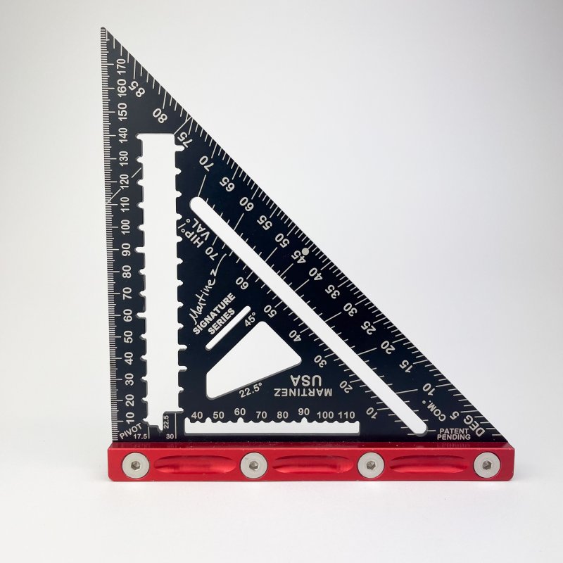 Friday Finds Martinez Signature Series 7075 - Metric Rapid Square (with base) [Preowned, SOLD]