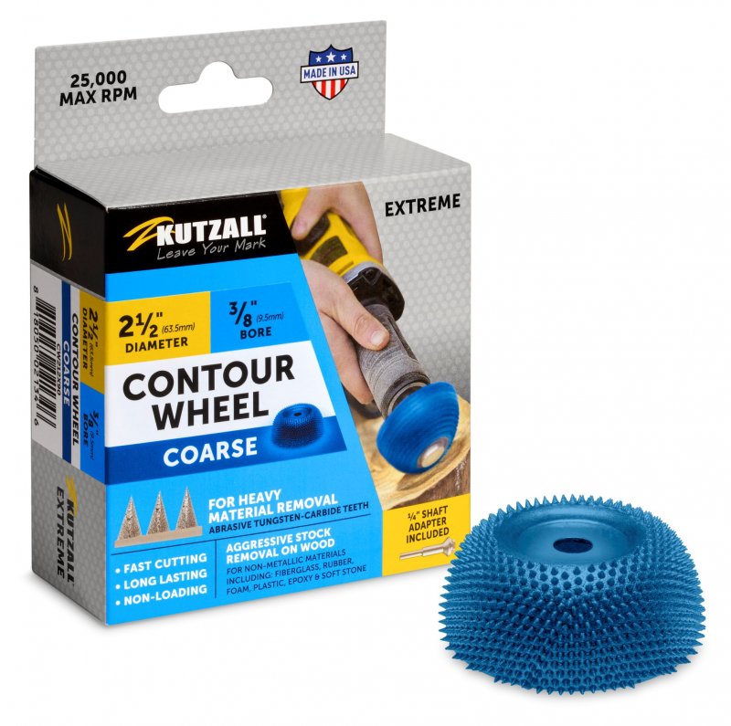 Kutzall Kutzall 2 1/2'' Contour Wheel